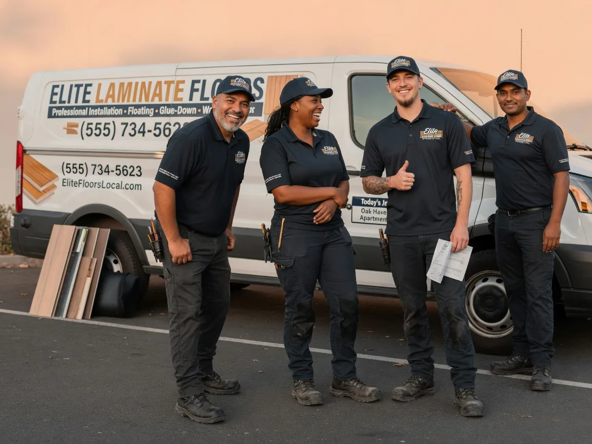 Laminate flooring installation company in New London, TX